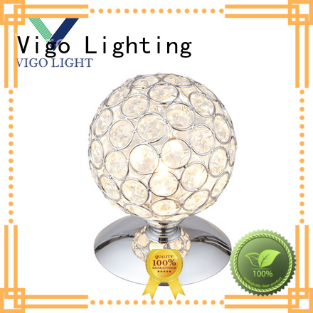 400lumen decorative table lamps silver for apartment Vigo Lighting