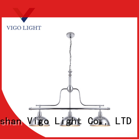 Vigo Lighting white pendant light fixture design for dinning room