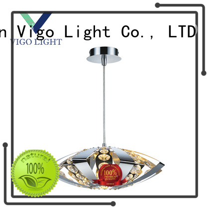 Crystal stainless steel pendant lamp E27