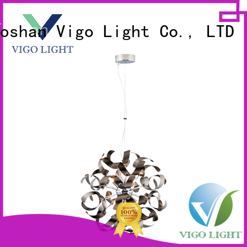 spherical metal pendant light design for household