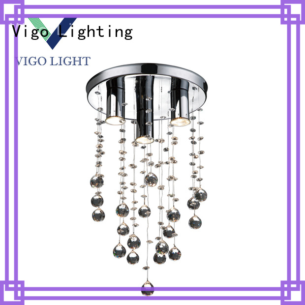 Vigo Lighting stainless steel chandelier ceiling lamp inquire now for apartment