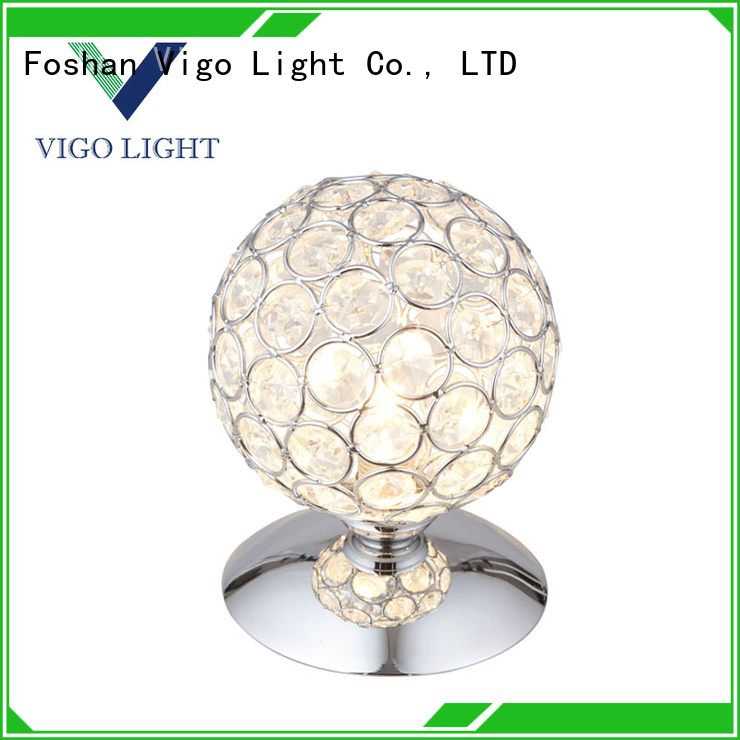 crystal beautiful table lamps factory price for apartment