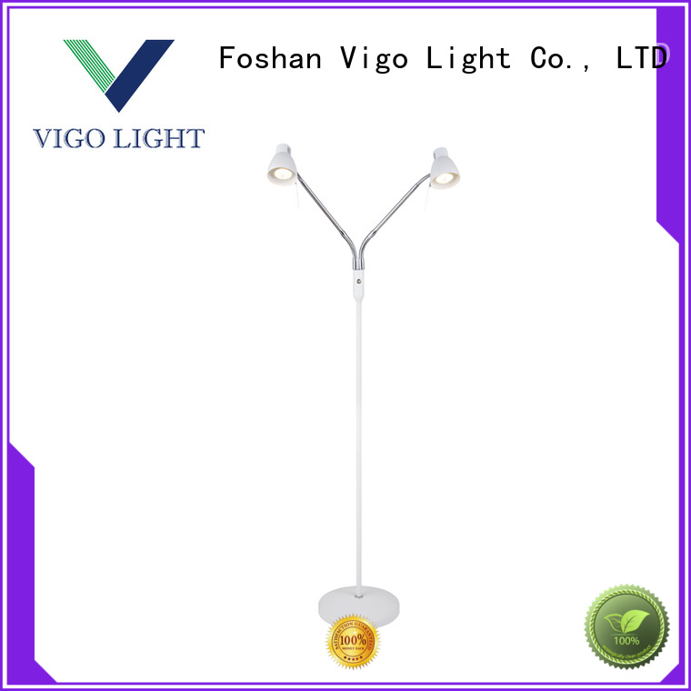 double heads natural light floor lamp customized for residence Vigo Lighting