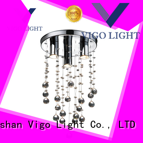 glass Custom spot ceiling ceiling fixture Vigo Lighting 3heads