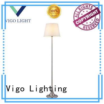 double satin heads floor lamps online Vigo Lighting Brand company