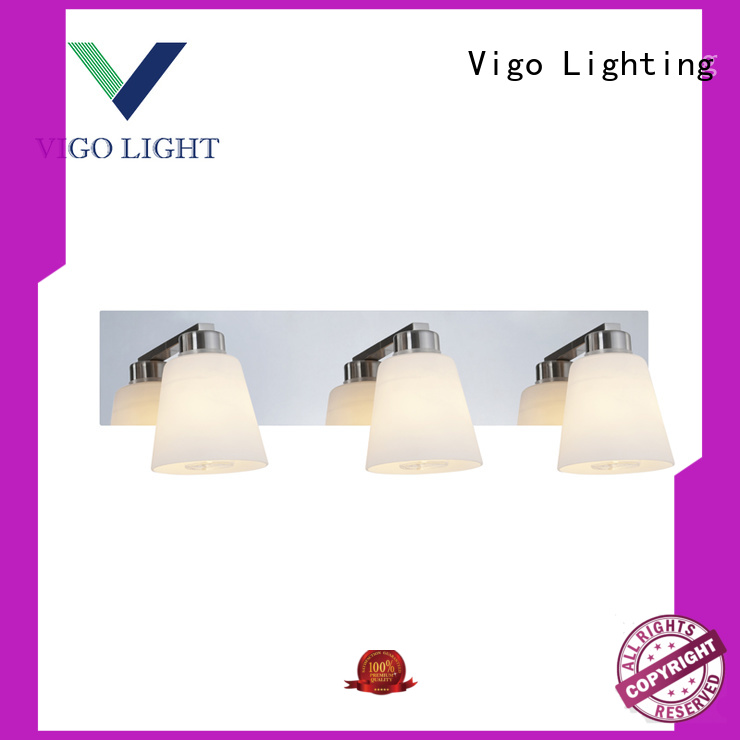 Bathroom wall lamp 3heads frost glass IP44