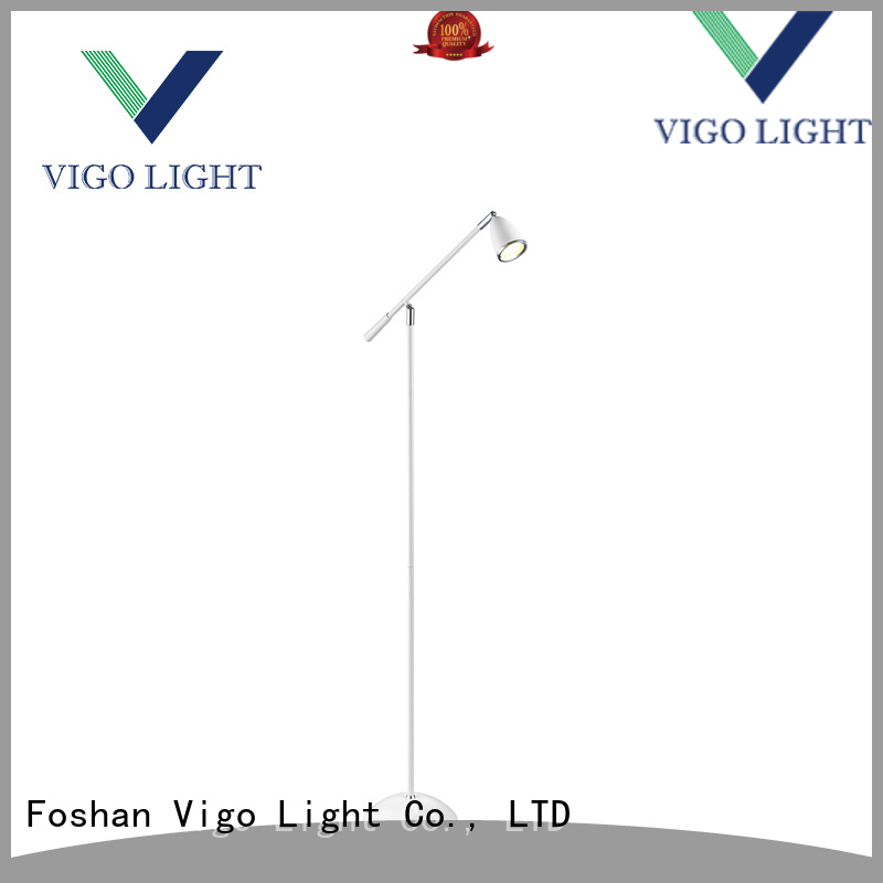 height stylish floor lamp white dimmable Vigo Lighting Brand