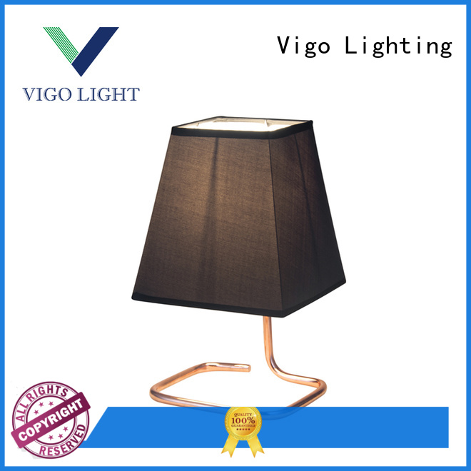 silver bedside table lamps for apartment Vigo Lighting
