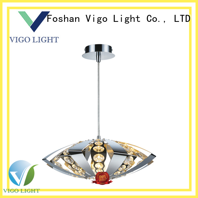 stainless steel white pendant light fixture factory for household