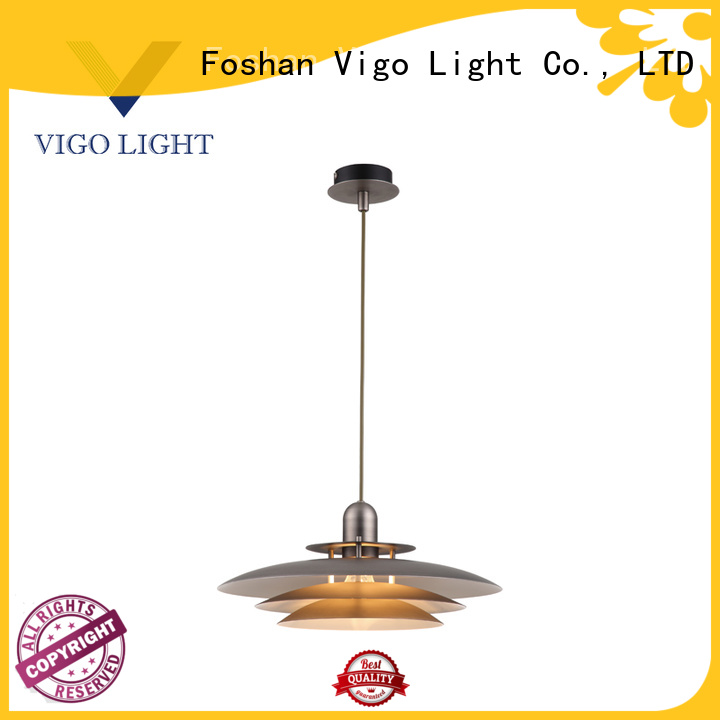stainless steel metal pendant lamp design for hotel
