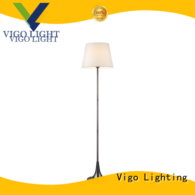 stylish floor lamp heads satin floor Vigo Lighting Brand