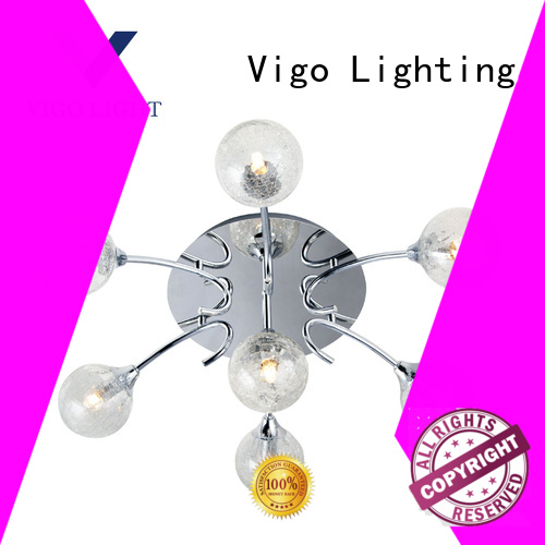 bathroom decoration double ceiling fixture ball Vigo Lighting Brand