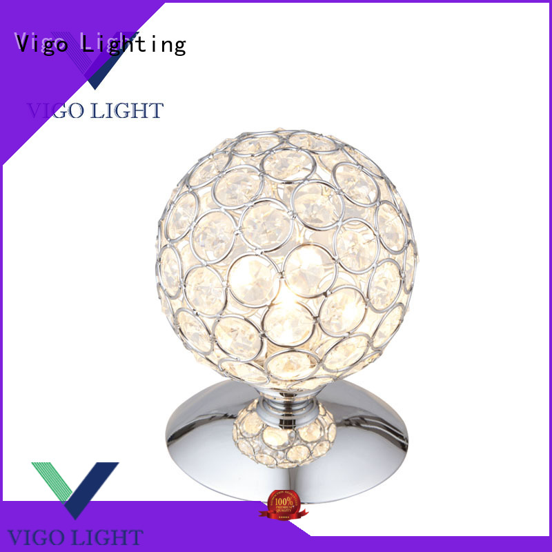 Dia 13cm net crystal ball table lamp