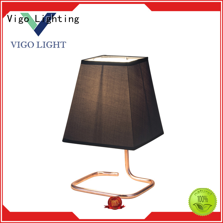 Vigo Lighting black metal table lamp supplier for apartment