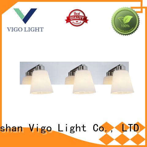 Bathroom wall lamp 3heads frost glass IP44