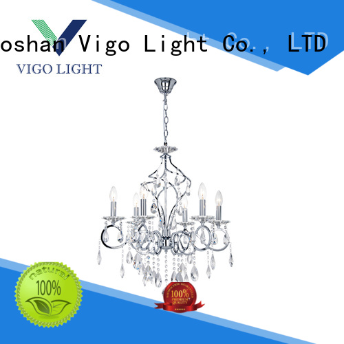 quality white metal chandelier wholesale for hotel