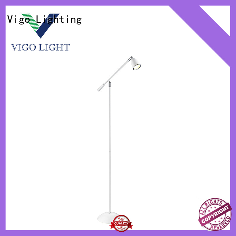 Vigo Lighting satin floor lights for bedroom for villa