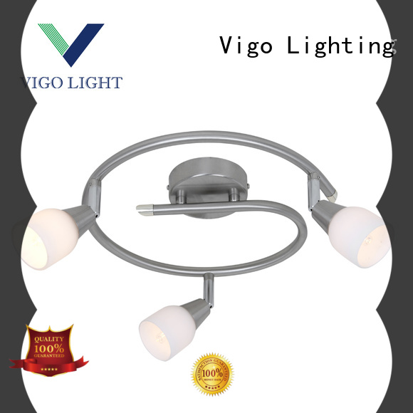 glass white ceiling lights factory for villa