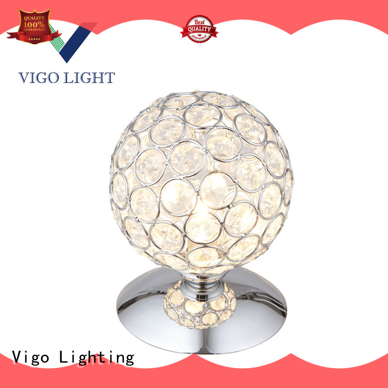 Dia 13cm net crystal ball table lamp