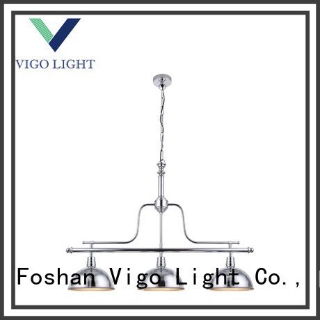Vigo Lighting stainless steel ceiling pendant design for dinning room