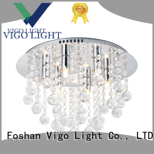 lamp ceiling fixture double steel Vigo Lighting company