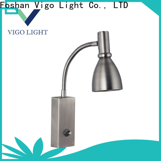 Vigo Lighting double heads bedside wall lamps directly sale for hotel