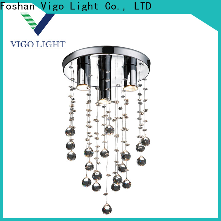 Vigo Lighting crystal bedroom ceiling light fixtures with good price for apartment
