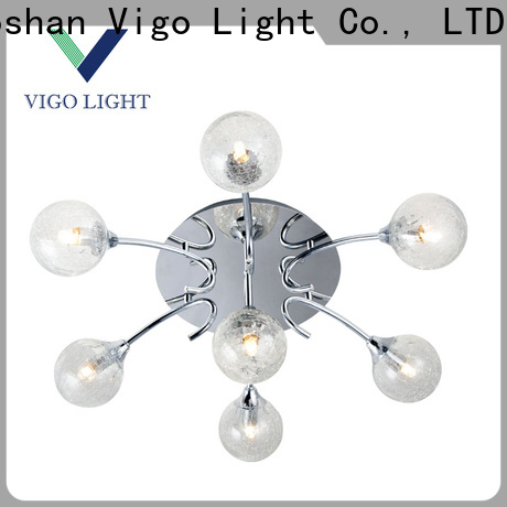 Vigo Lighting crystal in ceiling lights factory for dwelling