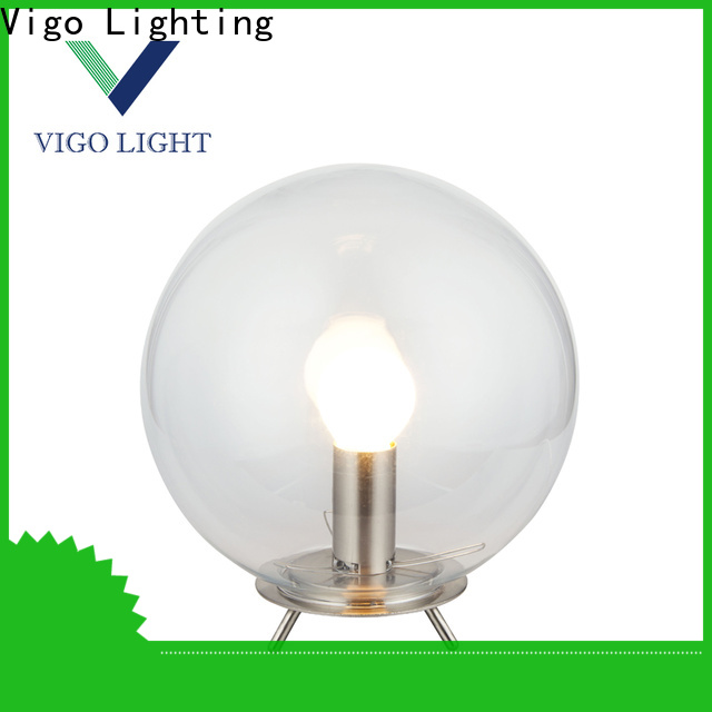 Vigo Lighting black metal table lamp factory price for apartment
