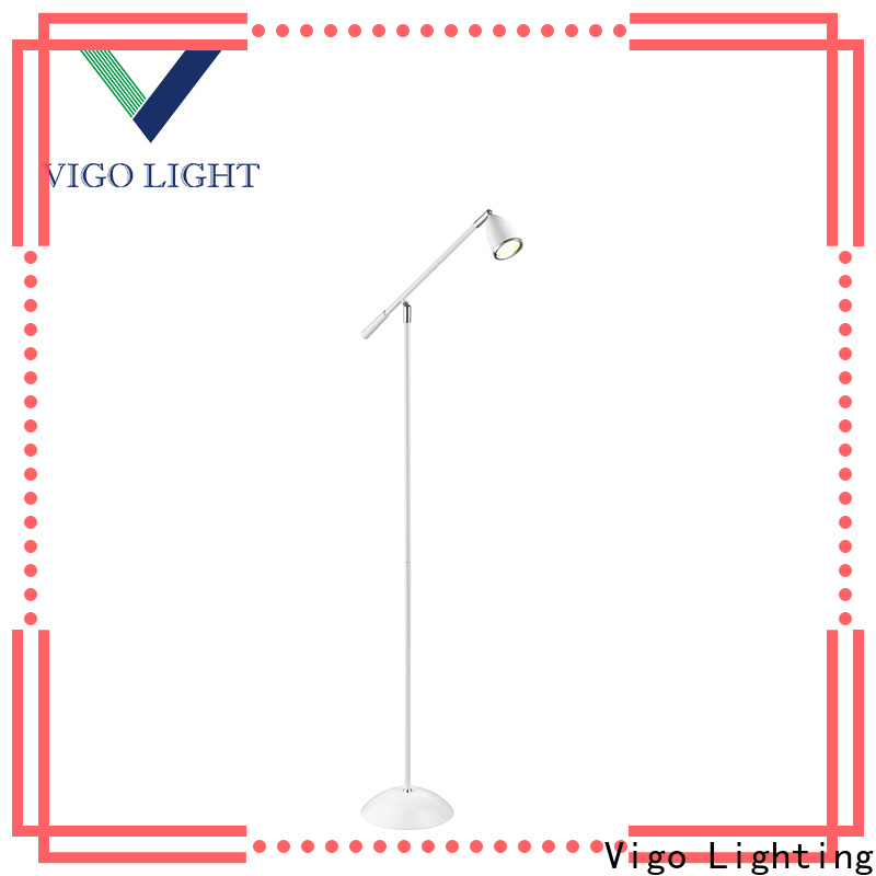 Vigo Lighting chrome floor lights for living room manufacturer for apartment