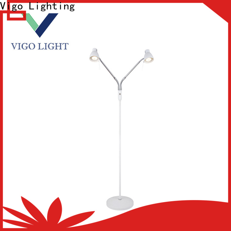 Vigo Lighting satin floor lights for living room series for dwelling