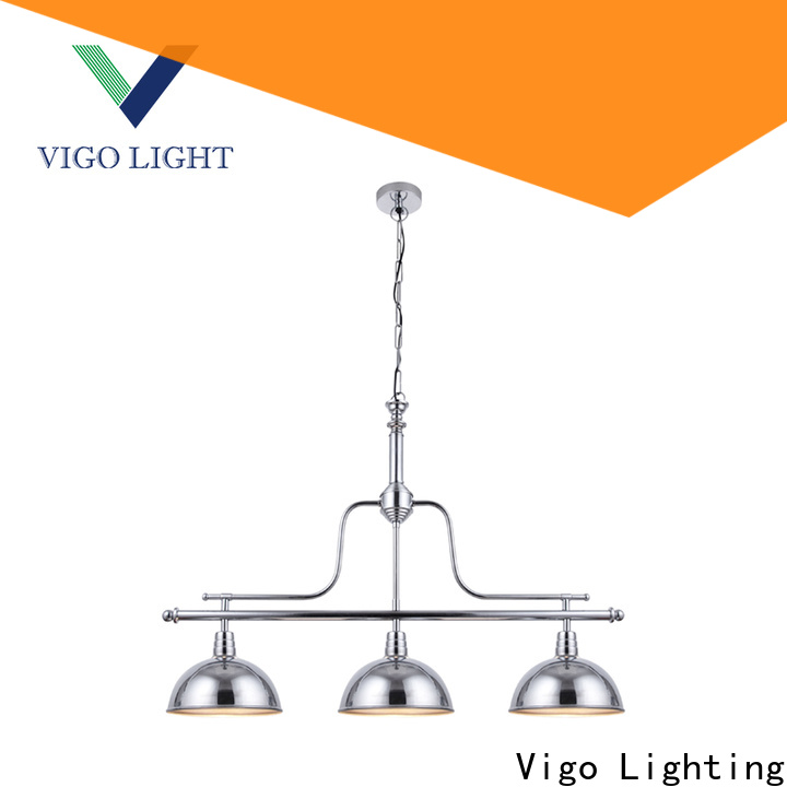 Vigo Lighting stainless steel half pendant lamp design for household